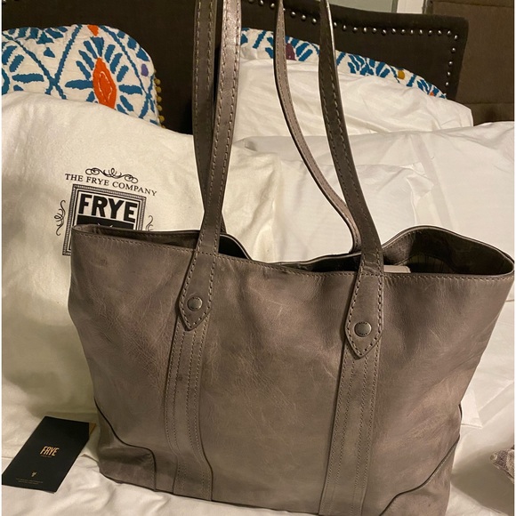 NWT Frye Melissa Leather Shopper Tote - Picture 2 of 7